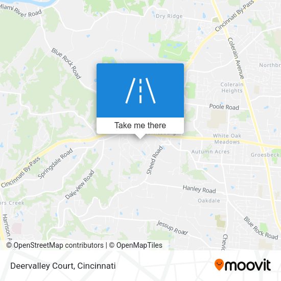 Mapa de Deervalley Court