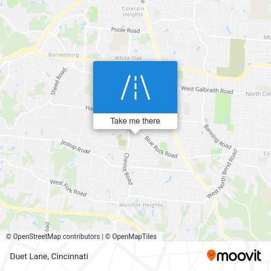 Mapa de Duet Lane