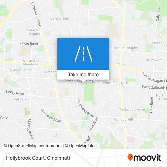 Mapa de Hollybrook Court