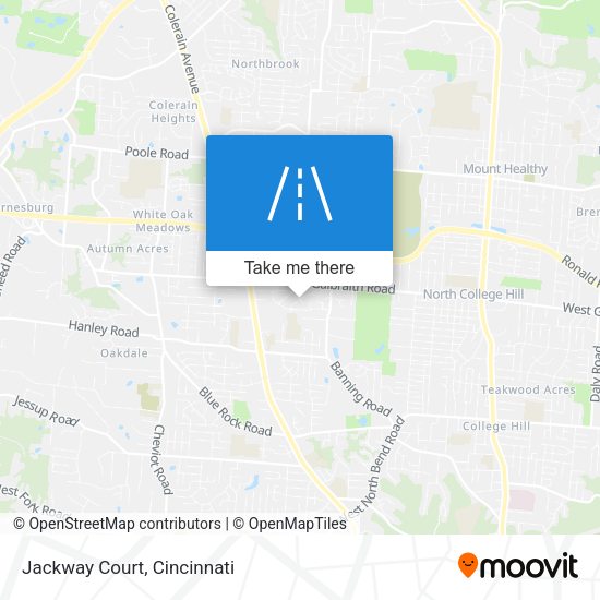 Mapa de Jackway Court