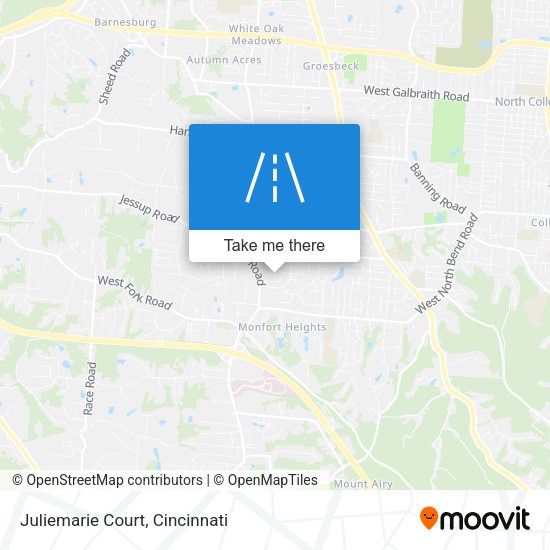 Juliemarie Court map