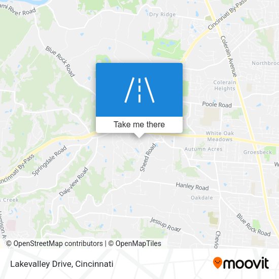 Lakevalley Drive map