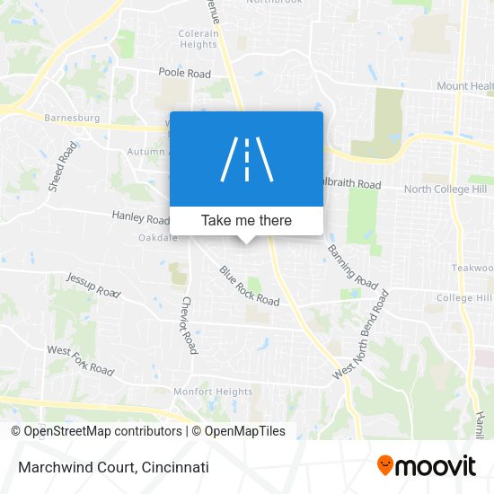 Marchwind Court map