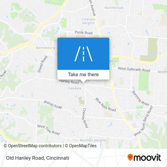 Old Hanley Road map
