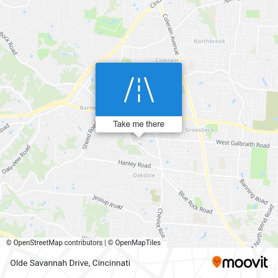 Mapa de Olde Savannah Drive