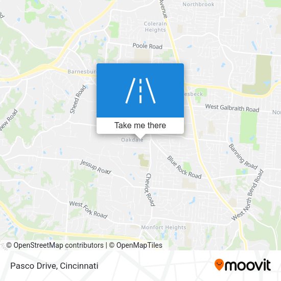 Mapa de Pasco Drive