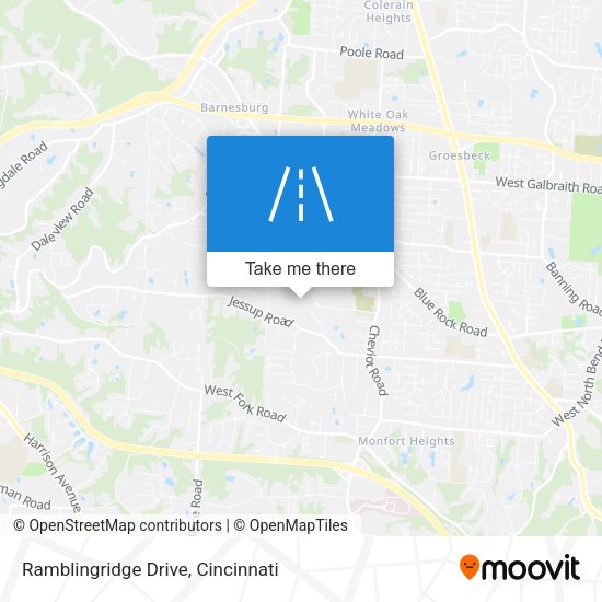 Ramblingridge Drive map