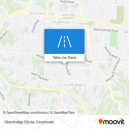 Shortridge Circle map