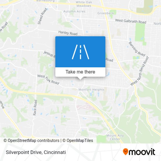 Silverpoint Drive map
