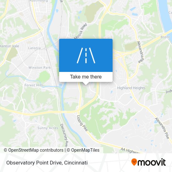 Mapa de Observatory Point Drive
