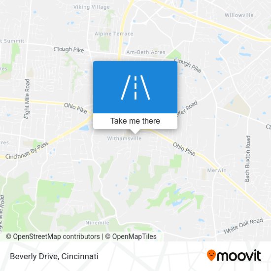 Mapa de Beverly Drive