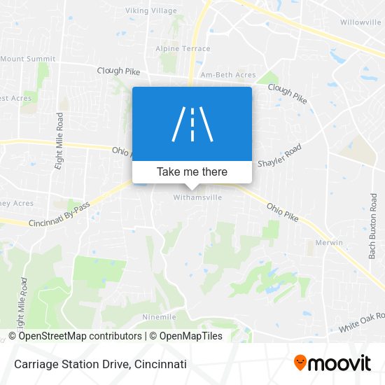 Carriage Station Drive map