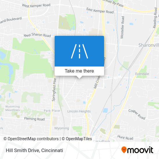 Mapa de Hill Smith Drive