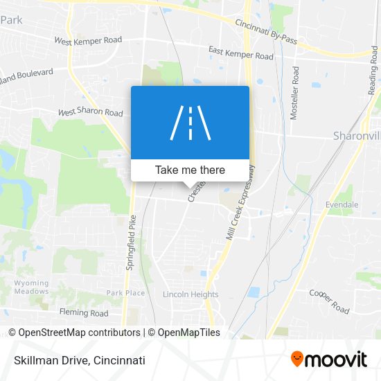 Mapa de Skillman Drive