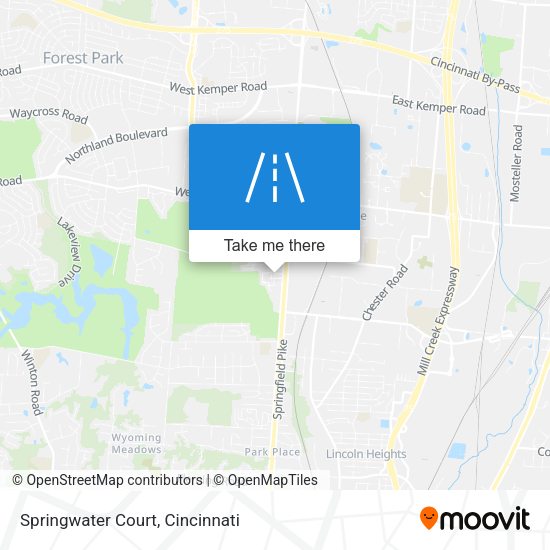 Mapa de Springwater Court