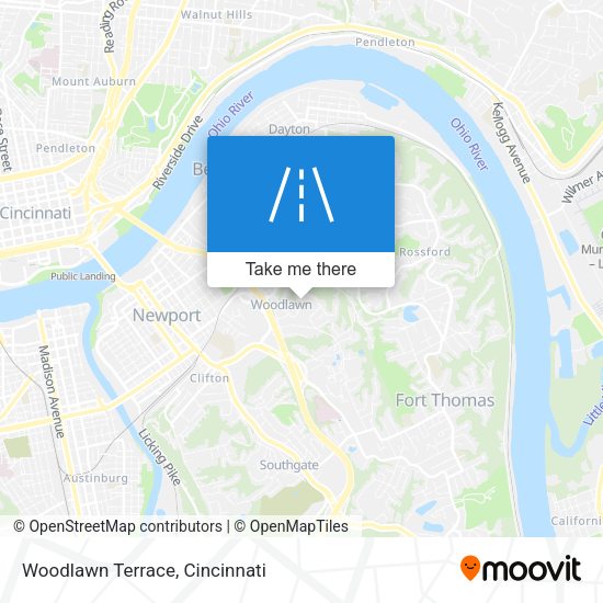 Woodlawn Terrace map