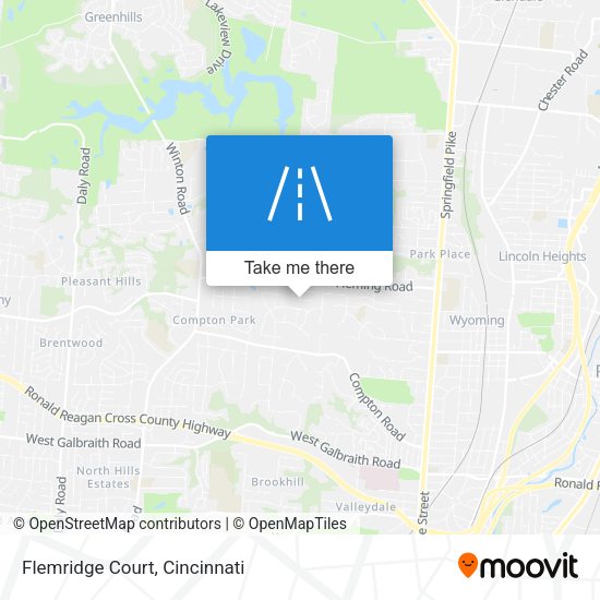 Flemridge Court map