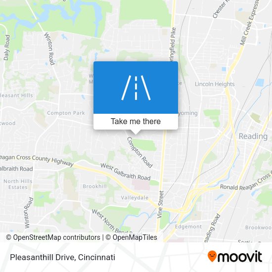 Pleasanthill Drive map