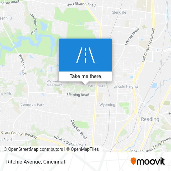 Mapa de Ritchie Avenue