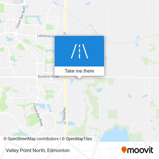 Valley Point North map