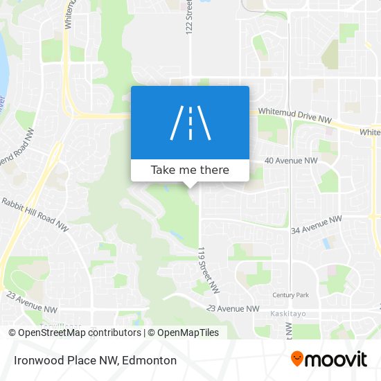 Ironwood Place NW map