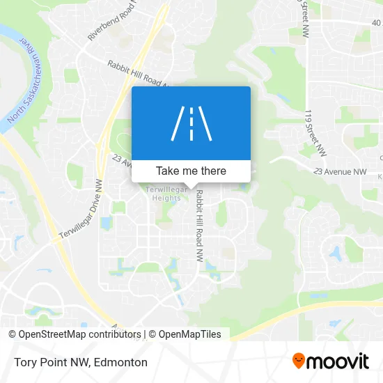 Tory Point NW map