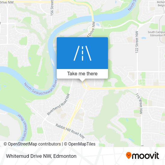 Whitemud Drive NW plan
