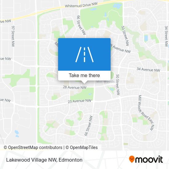 Lakewood Village NW map