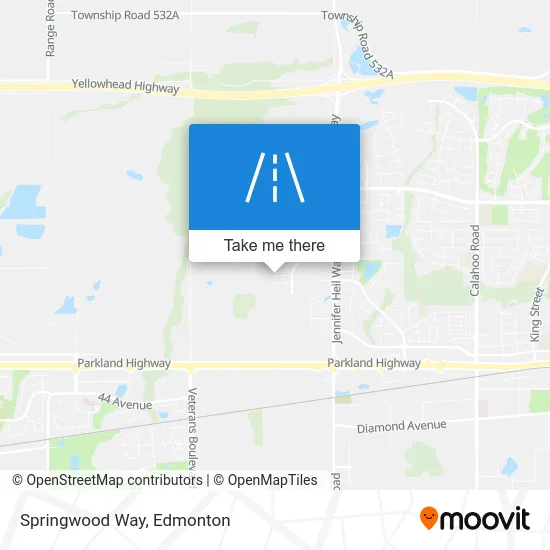 Springwood Way map