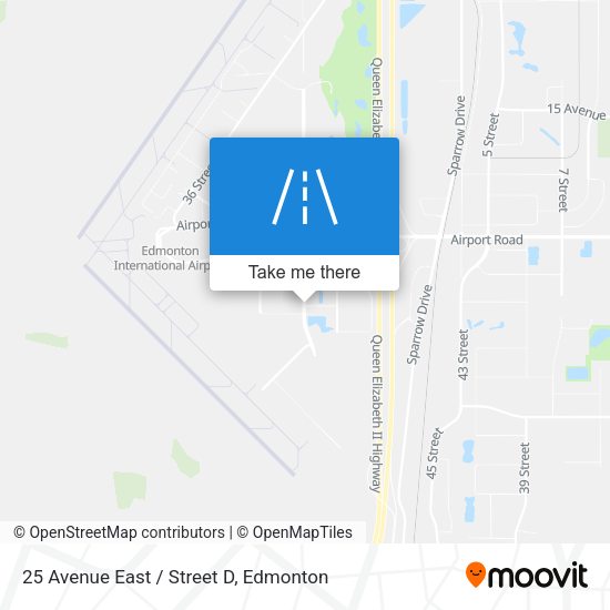 25 Avenue East / Street D map