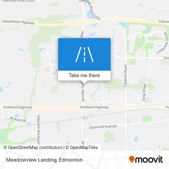 Meadowview Landing map