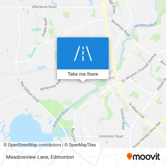 Meadowview Lane map