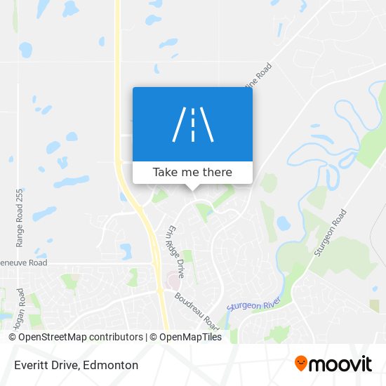 Everitt Drive map