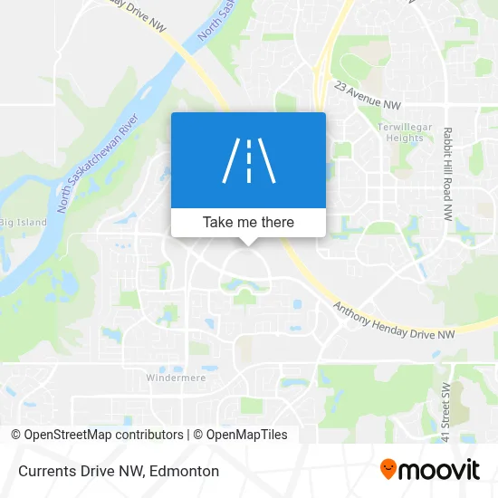 Currents Drive NW map