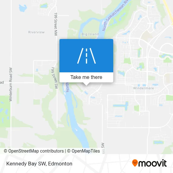 Kennedy Bay SW map