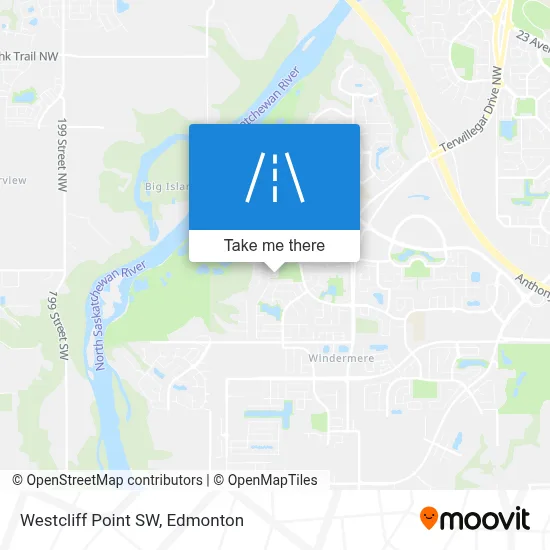 Westcliff Point SW map