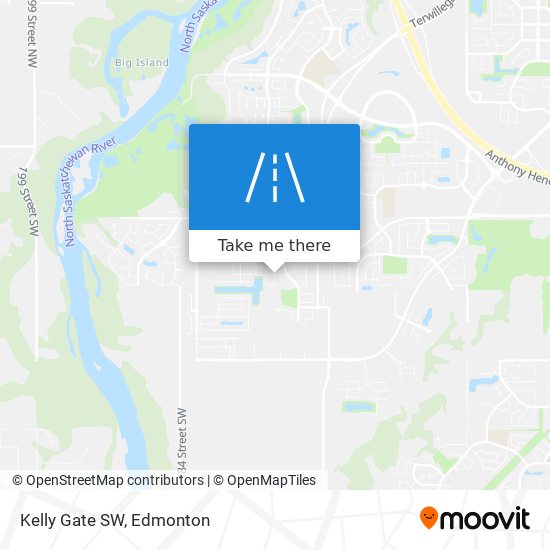 Kelly Gate SW map