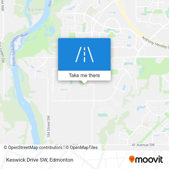 Keswick Drive SW plan
