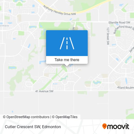 Cutler Crescent SW plan