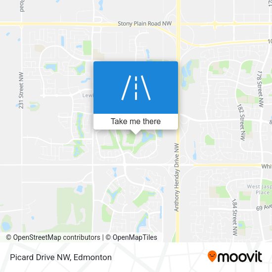 Picard Drive NW plan