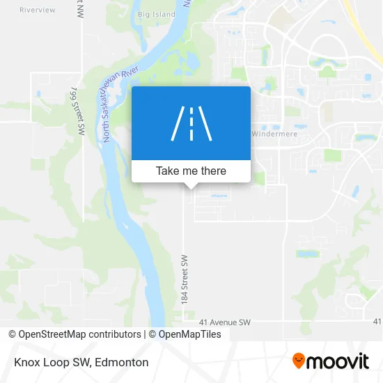 Knox Loop SW map