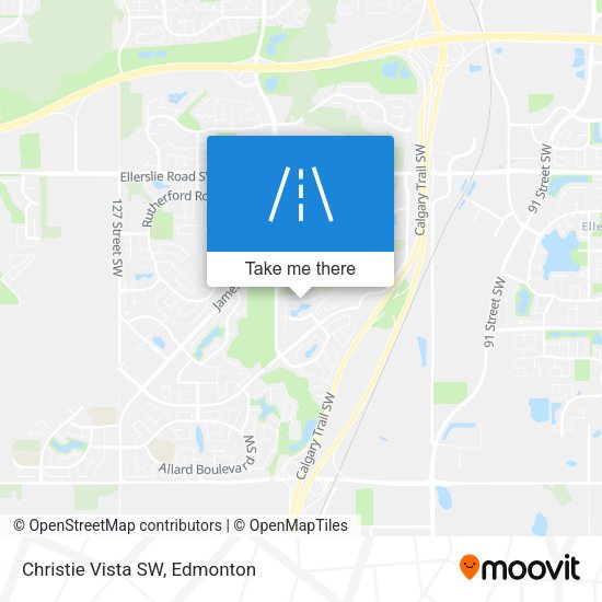Christie Vista SW map