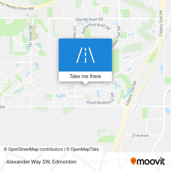 Alexander Way SW plan