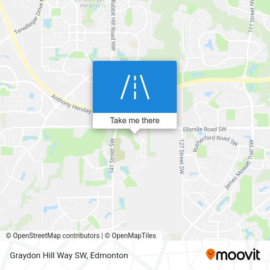 Graydon Hill Way SW plan