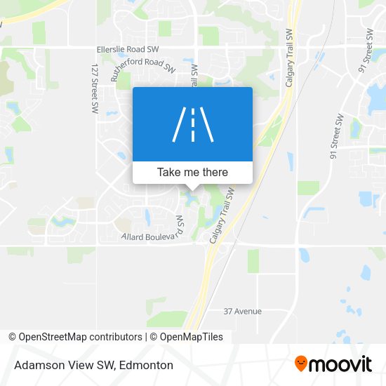 Adamson View SW plan