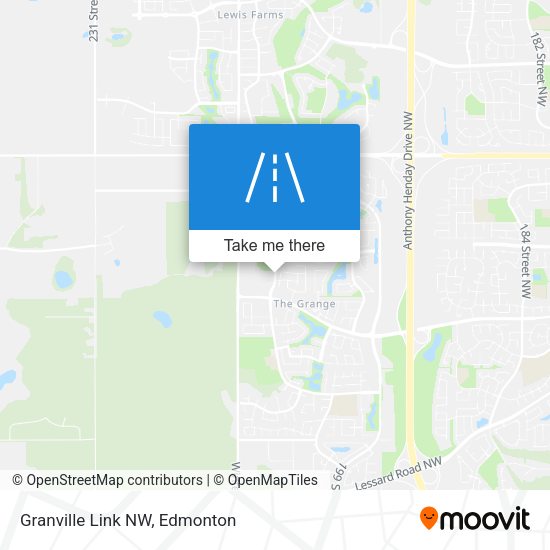 Granville Link NW map