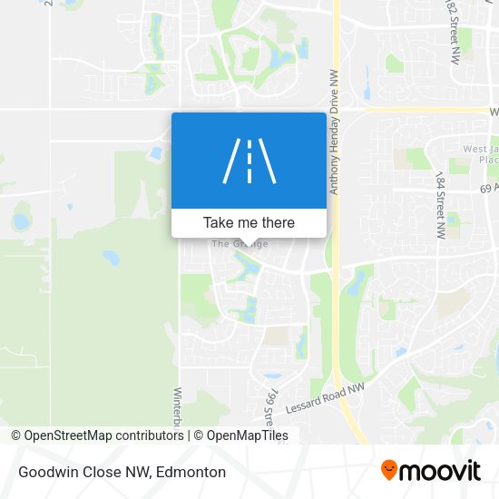 Goodwin Close NW plan