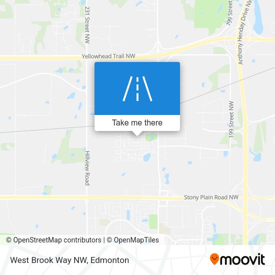 West Brook Way NW plan