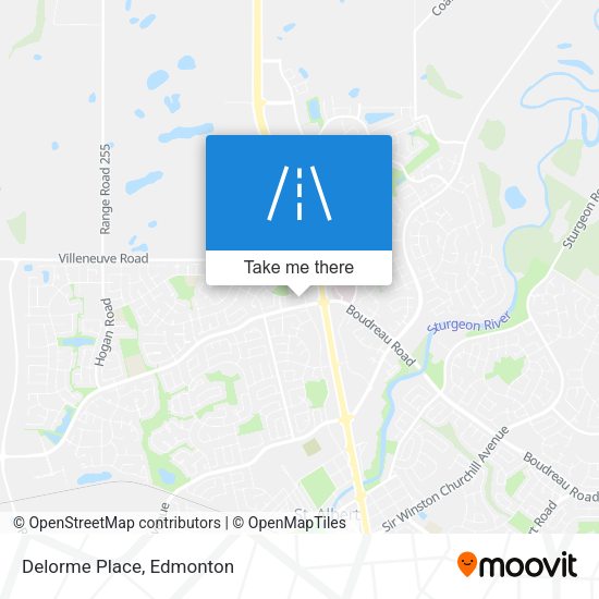 Delorme Place plan
