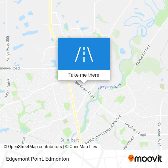 Edgemont Point map